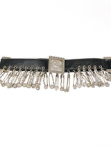 Gianni Versace Safety Pin Fringe Belt arcadeshops.com