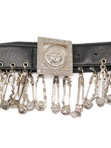 Gianni Versace Safety Pin Fringe Belt arcadeshops.com
