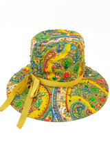 Rhinestone Studded Paisley Hat Accessory arcadeshops.com