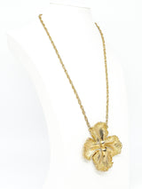 Sascha Brastoff Flower Pendant Necklace Accessory arcadeshops.com