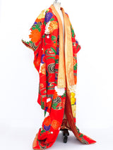 Japanese Floral Embroidered Wedding Kimono Jacket arcadeshops.com