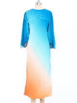 Judy Hornby Ombre Silk Dress Dress arcadeshops.com