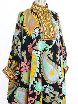 Oversized Paisley Printed Caftan Dress arcadeshops.com