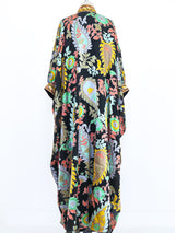 Oversized Paisley Printed Caftan Dress arcadeshops.com