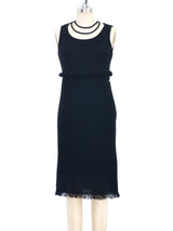 Chanel Tweed Little Black Dress Dress arcadeshops.com