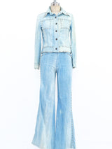Roncelli Studded Denim Ensemble Suit arcadeshops.com