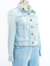 Roncelli Studded Denim Ensemble Suit arcadeshops.com