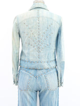 Roncelli Studded Denim Ensemble Suit arcadeshops.com