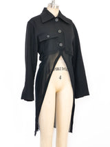 Chloe Chiffon Tails Jacket Jacket arcadeshops.com