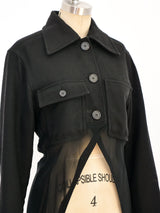 Chloe Chiffon Tails Jacket Jacket arcadeshops.com