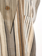 1980's Gucci Striped Midi Dress Dress arcadeshops.com