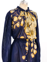 Dries Van Noten Tie Dyed Drawstring Top Top arcadeshops.com