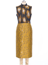 Dries Van Noten Sleeveless Brocade Dress Dress arcadeshops.com