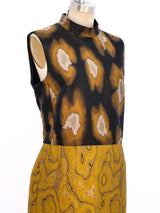 Dries Van Noten Sleeveless Brocade Dress Dress arcadeshops.com