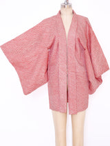 Red Shibori Kimono Jacket arcadeshops.com