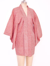Red Shibori Kimono Jacket arcadeshops.com
