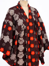 Flower Shibori Dyed Kimono Jacket arcadeshops.com