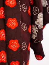 Flower Shibori Dyed Kimono Jacket arcadeshops.com