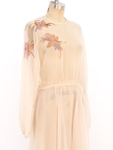 Floral Printed Chiffon Dress Dress arcadeshops.com