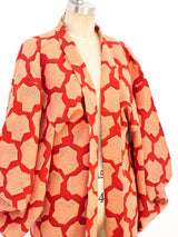 Stamp Printed Kimono Jacket arcadeshops.com