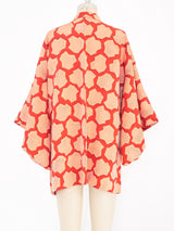 Stamp Printed Kimono Jacket arcadeshops.com