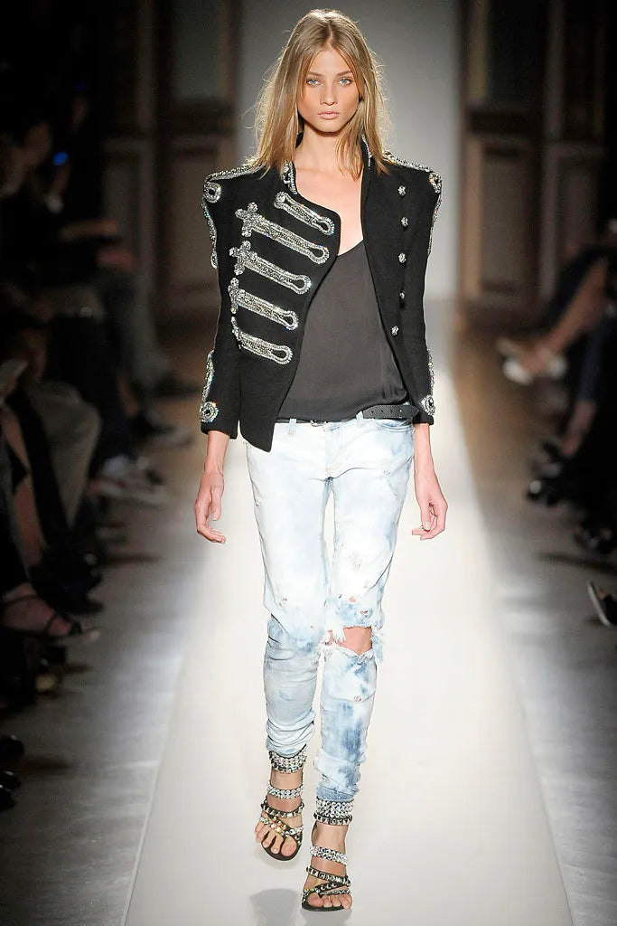 2009 Balmain Embellished Military Jacket