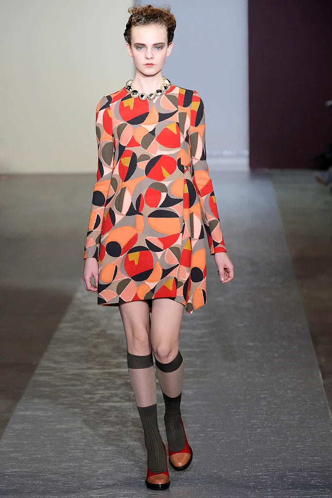 2010 Marni Geometric Printed Dress Dress arcadeshops.com