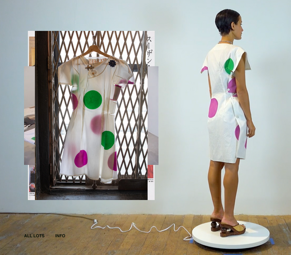Susan Cianciolo RUN 9 Polka Dot Dress Dress arcadeshops.com