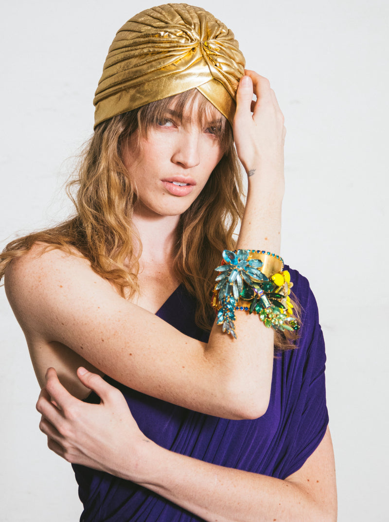 The Show Must Go On Jeweled Cuff Accessory arcadeshops.com