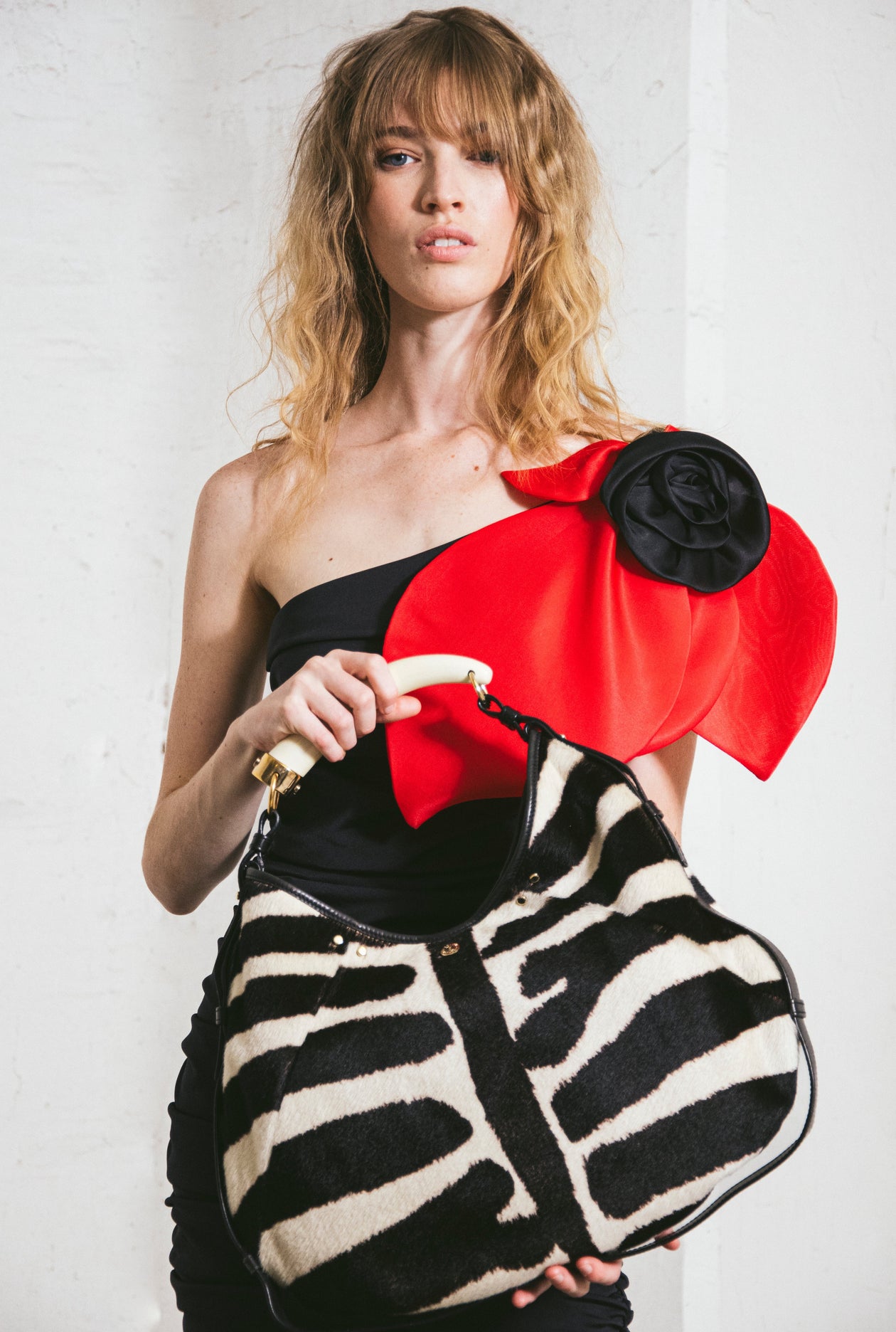 Yves Saint Laurent Zebra Mombasa Bag 