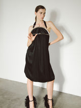 2001 Yohji Yamamoto Purse Pinafore Skirt