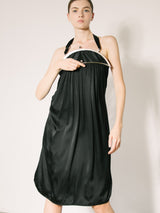 2001 Yohji Yamamoto Purse Pinafore Skirt