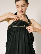 2001 Yohji Yamamoto Purse Pinafore Skirt