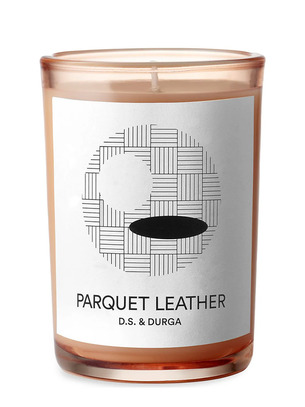 Parquet Leather Candle by D.S. & DURGA Candle arcadeshops.com