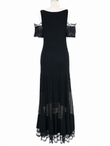 2007 Chanel Off Shoulder Jersey Dress Dress arcadeshops.com