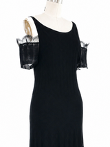 2007 Chanel Off Shoulder Jersey Dress Dress arcadeshops.com