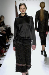 2000 Yeohlee Mock Neck Blouse Top arcadeshops.com