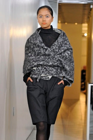 2011 Yeohlee Felted Boucle Cape Jacket