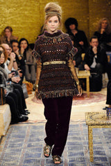 2011 Chanel Fringed Open Crochet Dress Dress arcadeshops.com