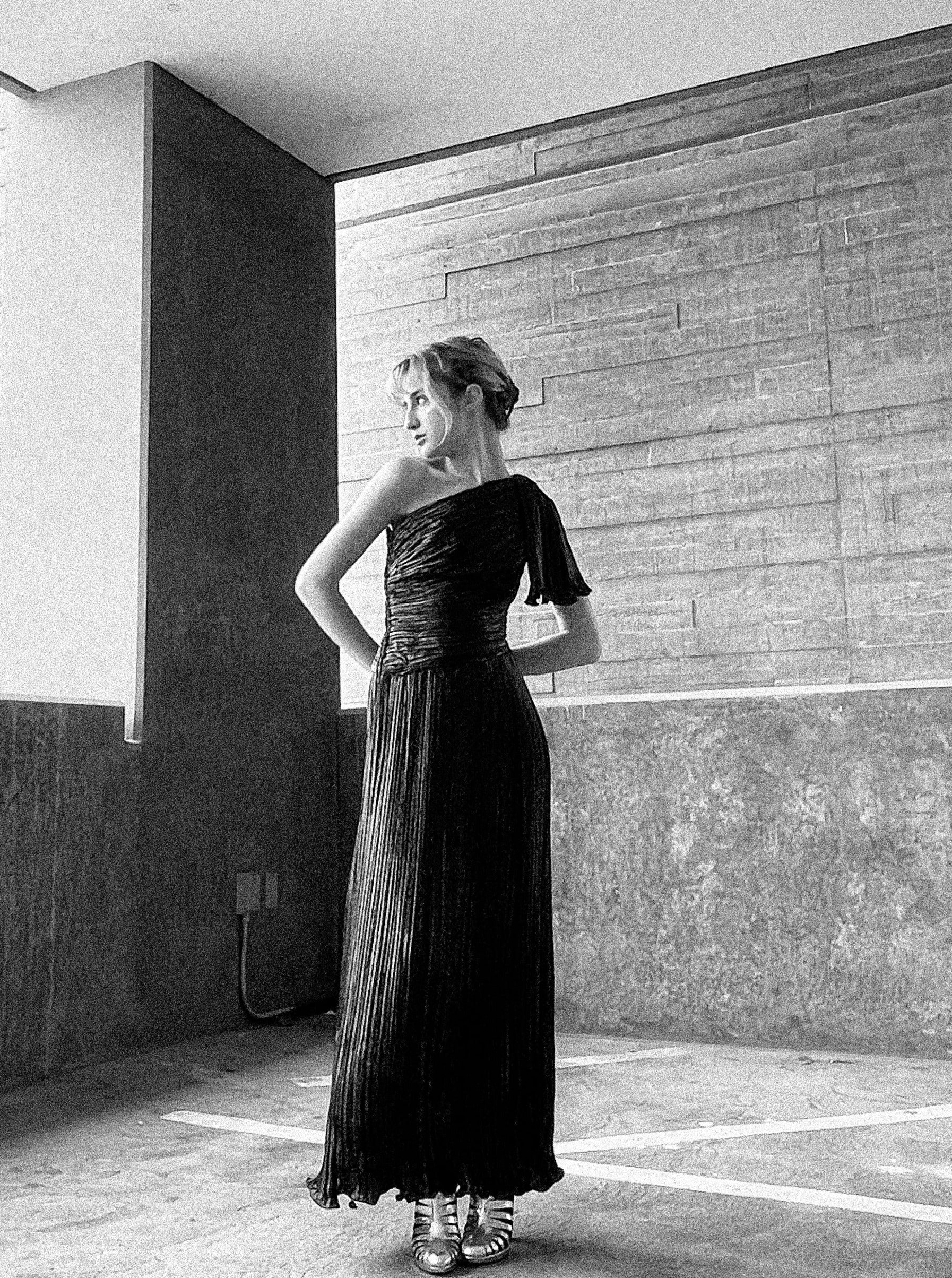 ワンピース Frill bolero pleats dress Riu Frill bolero pleats dress