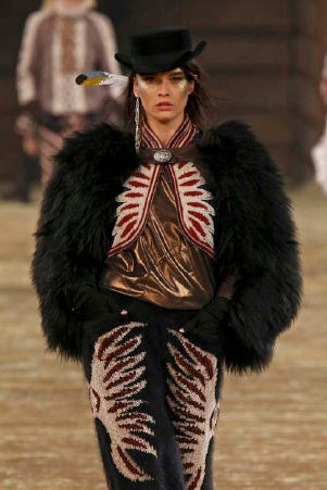2014 Chanel Metiers d'Art Mongolian Fur Harness