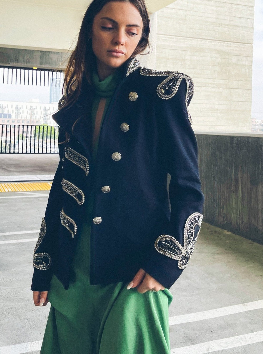 2009 Balmain Embellished Military Jacket