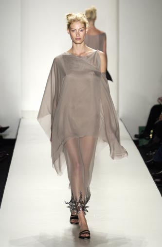 2008 Yeohlee Embellished Fog Chiffon Dress Dress arcadeshops.com