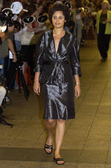 2005 Yeohlee Dark Gray Metallic Jacket Jacket arcadeshops.com