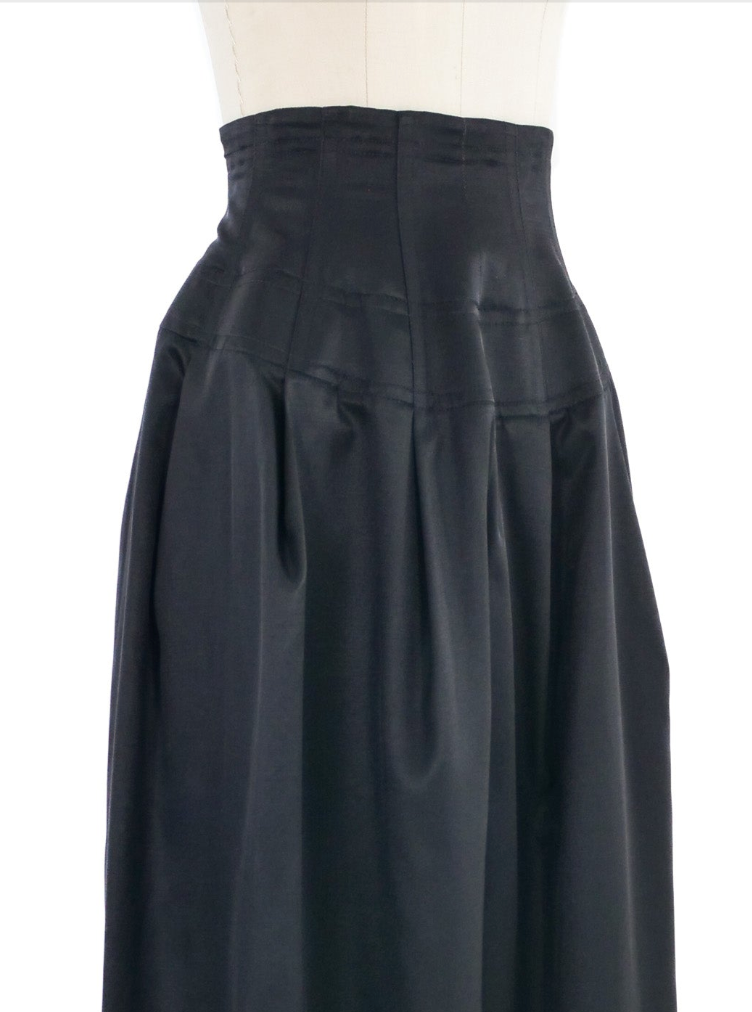 The Row Trude Boned Cumberbund Trousers Bottom arcadeshops.com