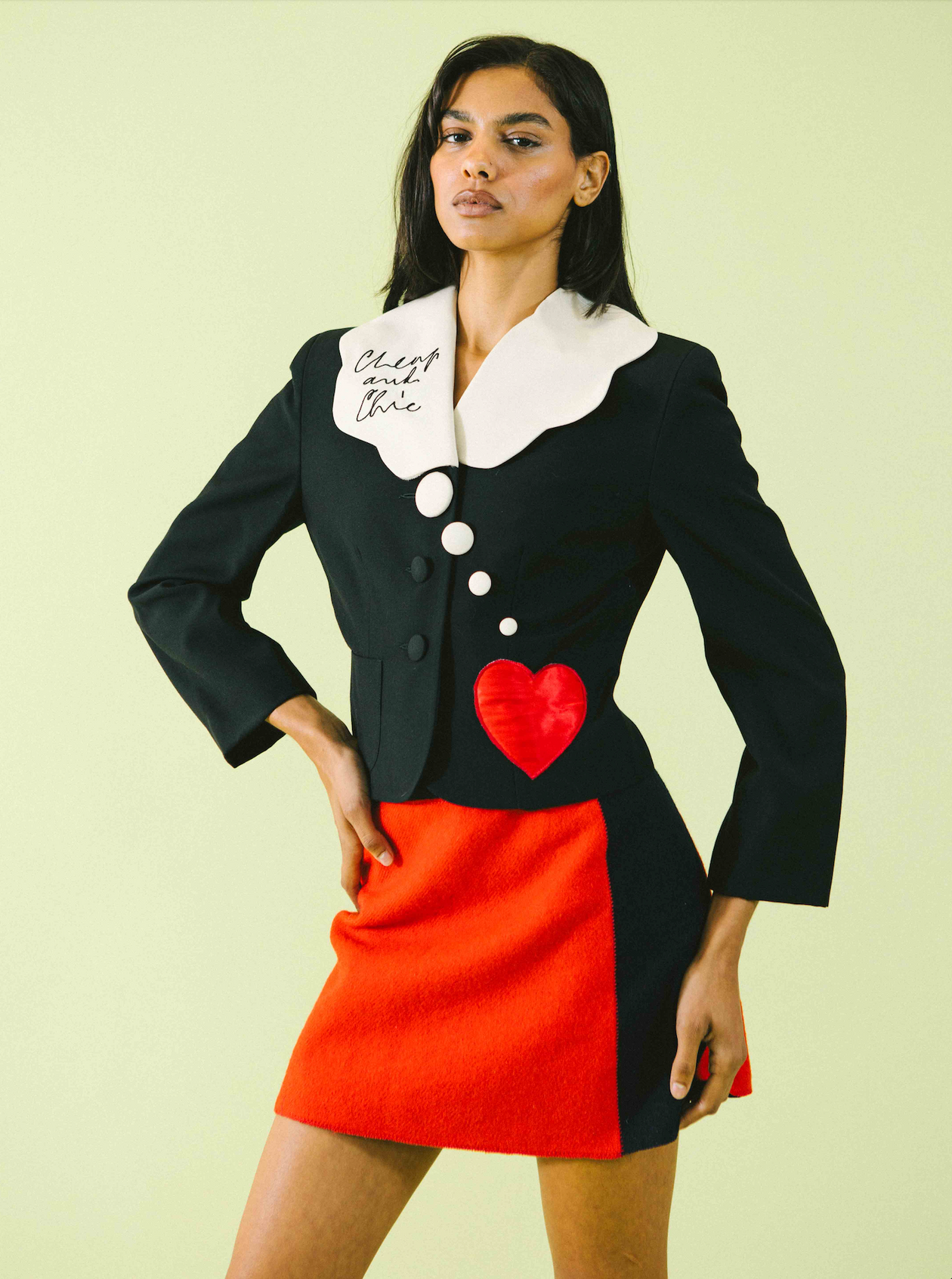 Moschino Heart Applique Blazer