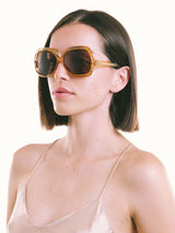 Pierre Cardin Honey Oversized Sunglasses Accessory arcadeshops.com