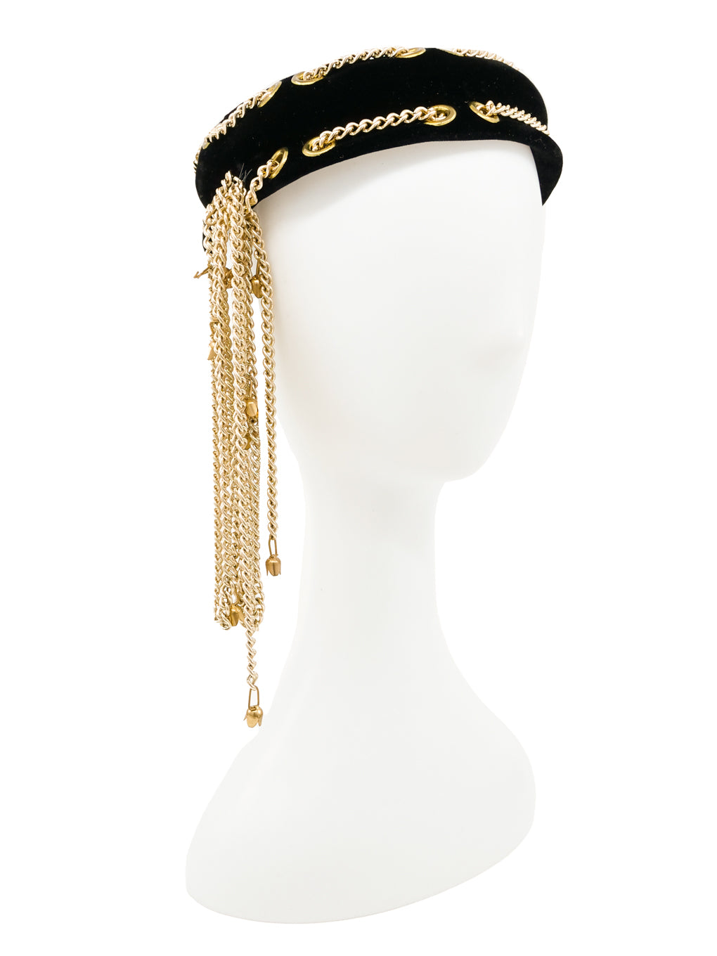 Yves Saint Laurent Velvet Hats for Women