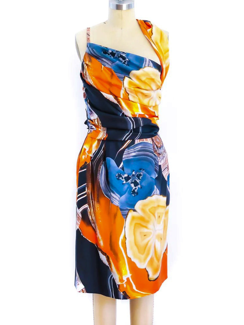 Christian Dior Agate Print Dress Dress arcadeshops.com