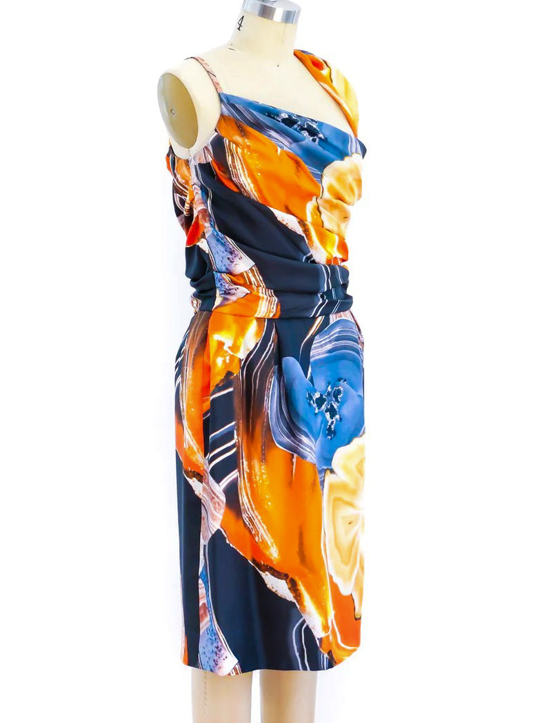 Christian Dior Agate Print Dress Dress arcadeshops.com